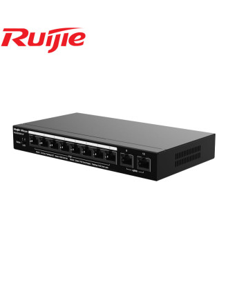 Ruijie Reyee RG-ES210GC-LP 10-Port Gigabit Smart Cloud Managed PoE Switch