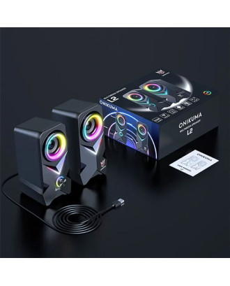 SPEAKER ONIKUMA L2 RGB USB & Bluetooth