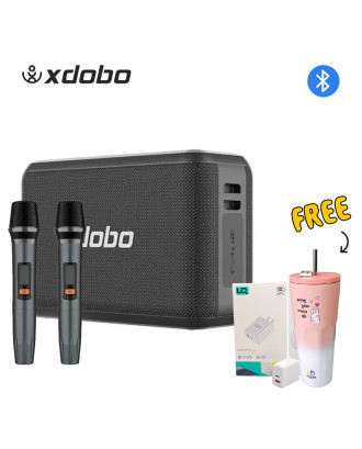 Xdobo X8 Pro 120W Portable Karaoke Speaker (Dual Micrphone)