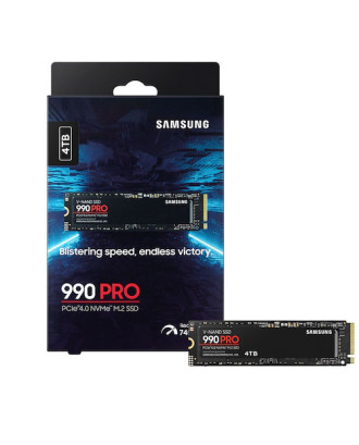 Samsung 990 Pro 4TB ( M.2 PCIe 4.0 / 4TB / Read Speed up to 7450MB/s / 3-years warranty )