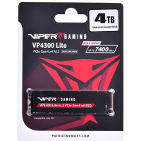 Viper VP4300 Lite M.2 PCIe Gen4 x4  4TB  (M.2 PCIe...